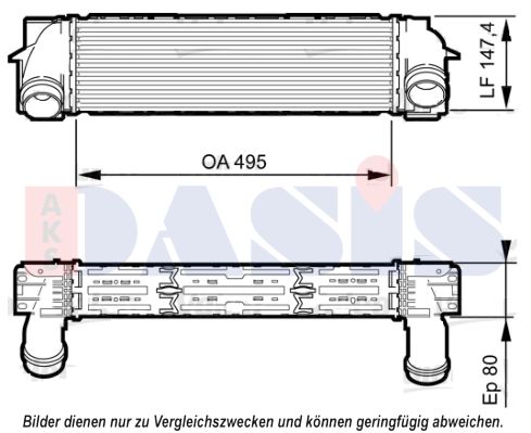 AKS DASIS Välijäähdytin 057024N